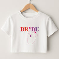 Bride - Bridal  Crop Top