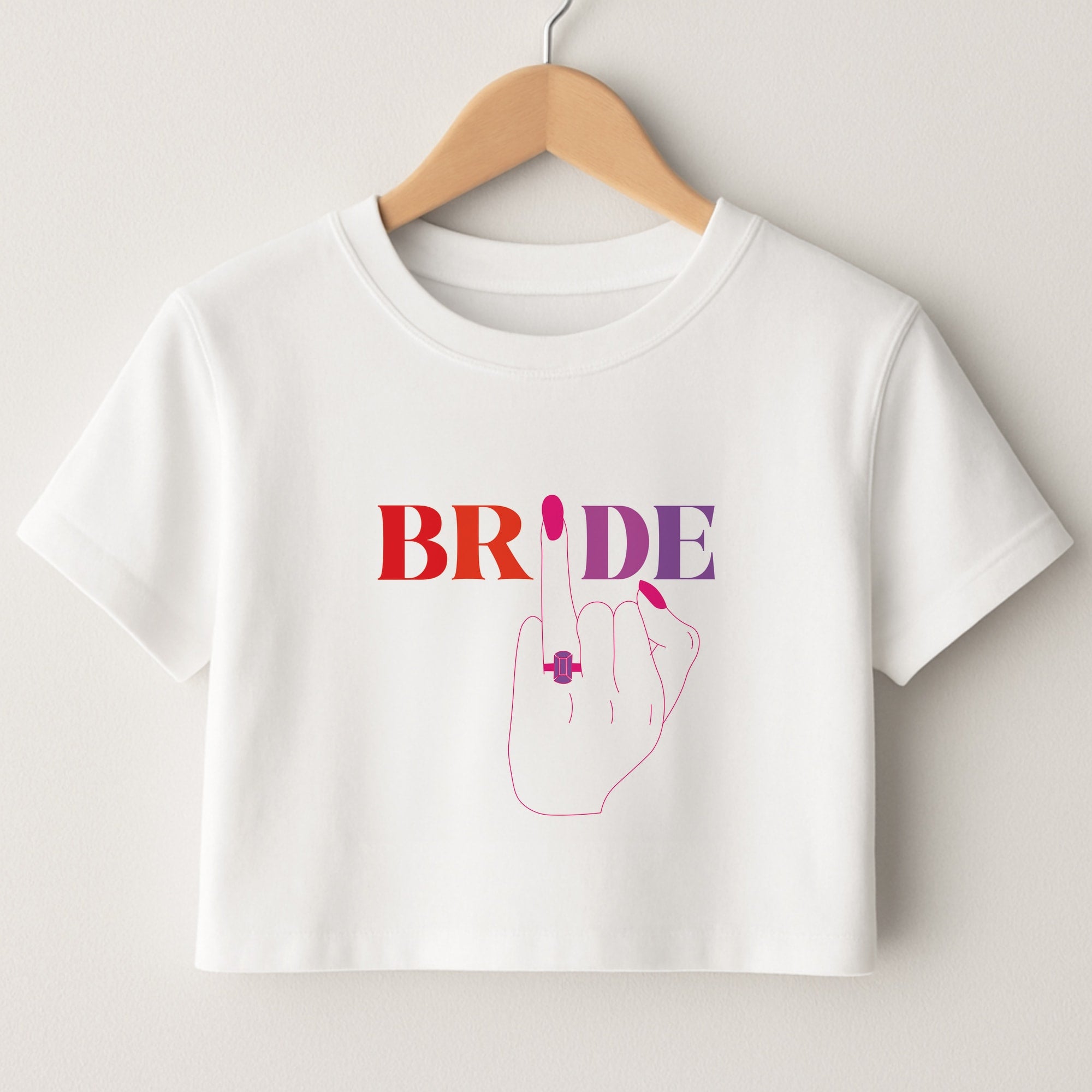 Bride - Bridal  Crop Top