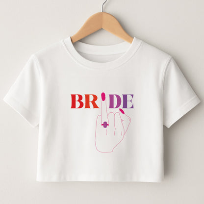 Bride - Bridal  Crop Top