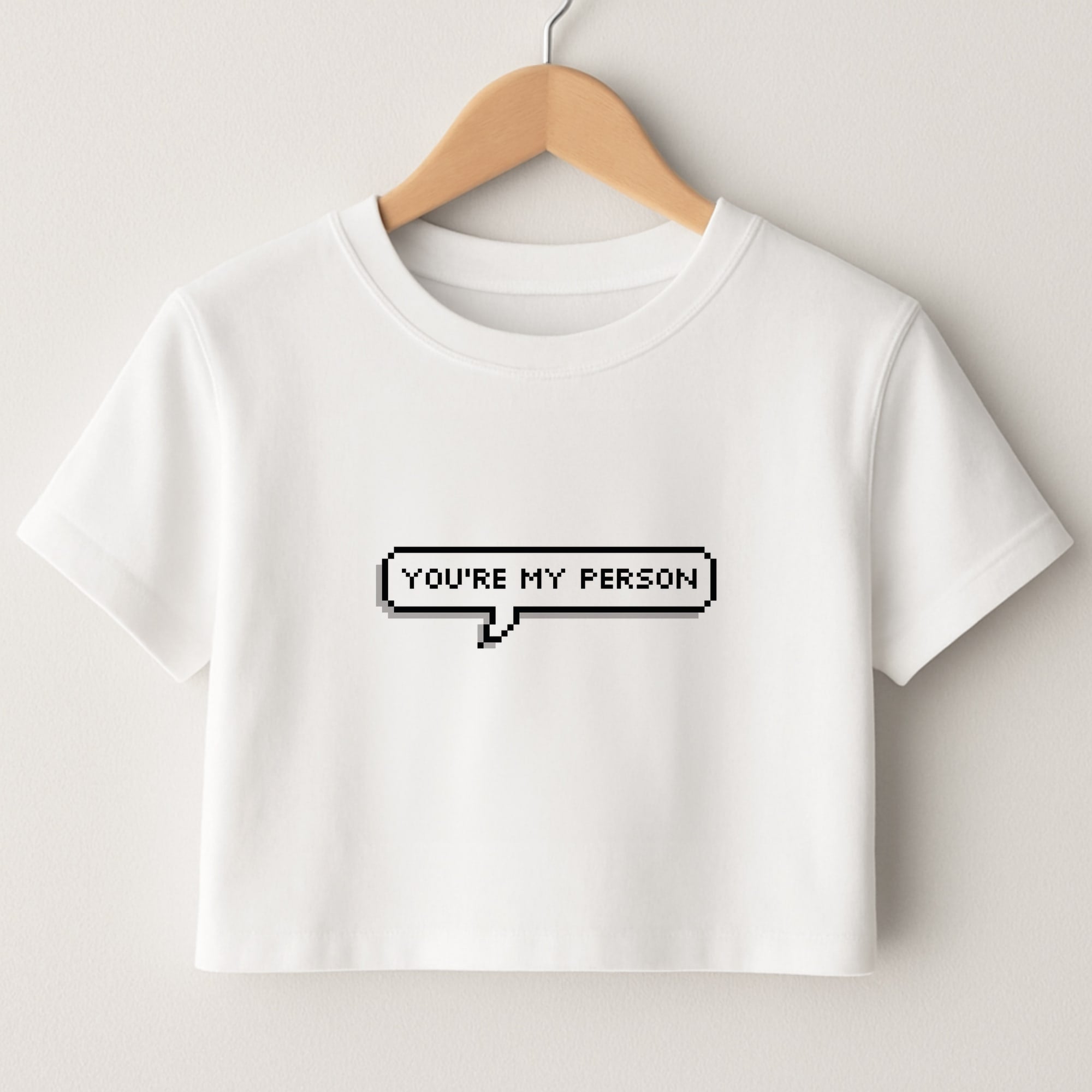 You're My Person - Grey's Crop Top