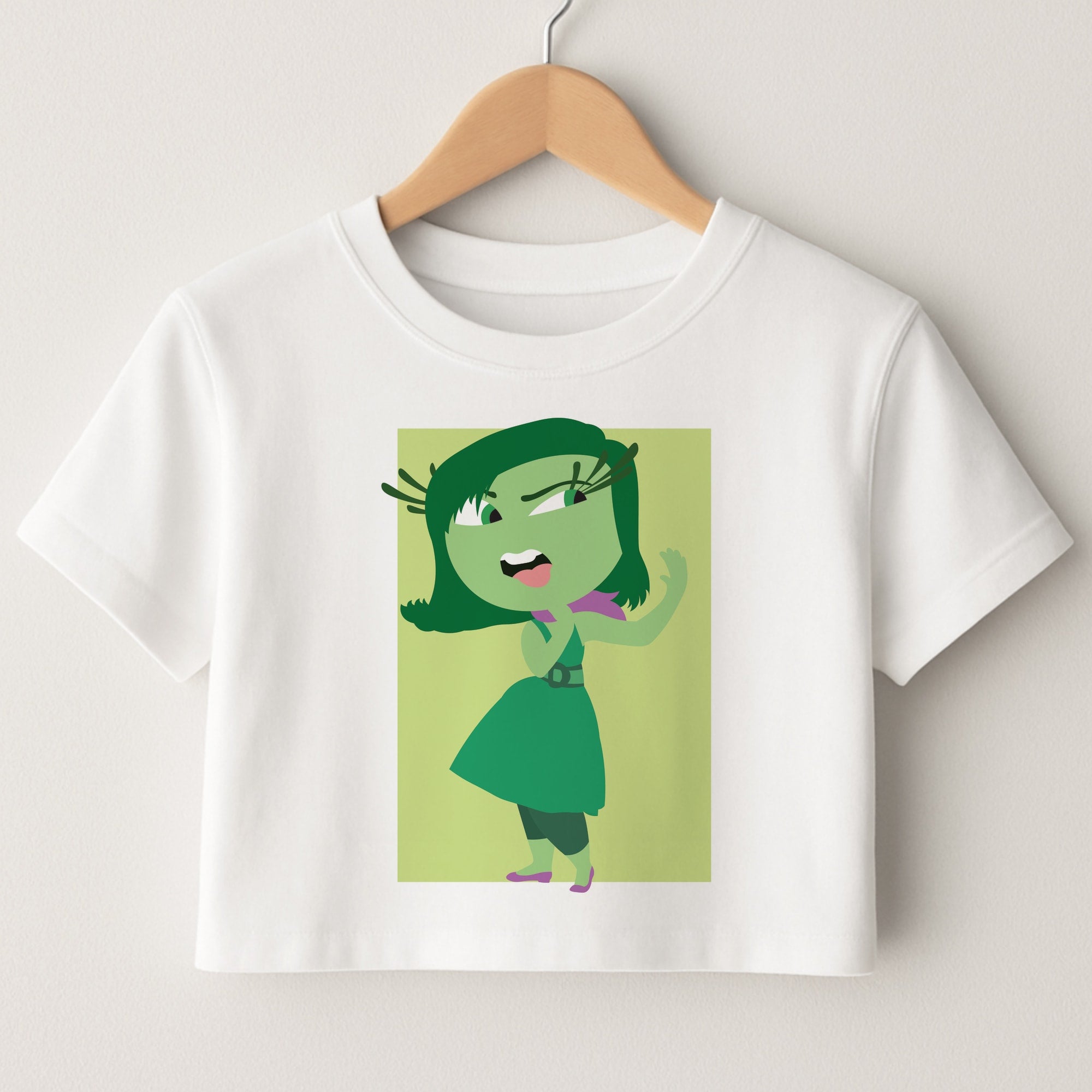 Disgust - Inside Out Crop Top