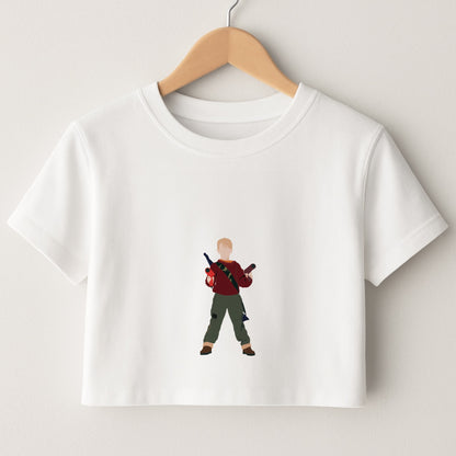 Kevin And Hairdryers Crop Top