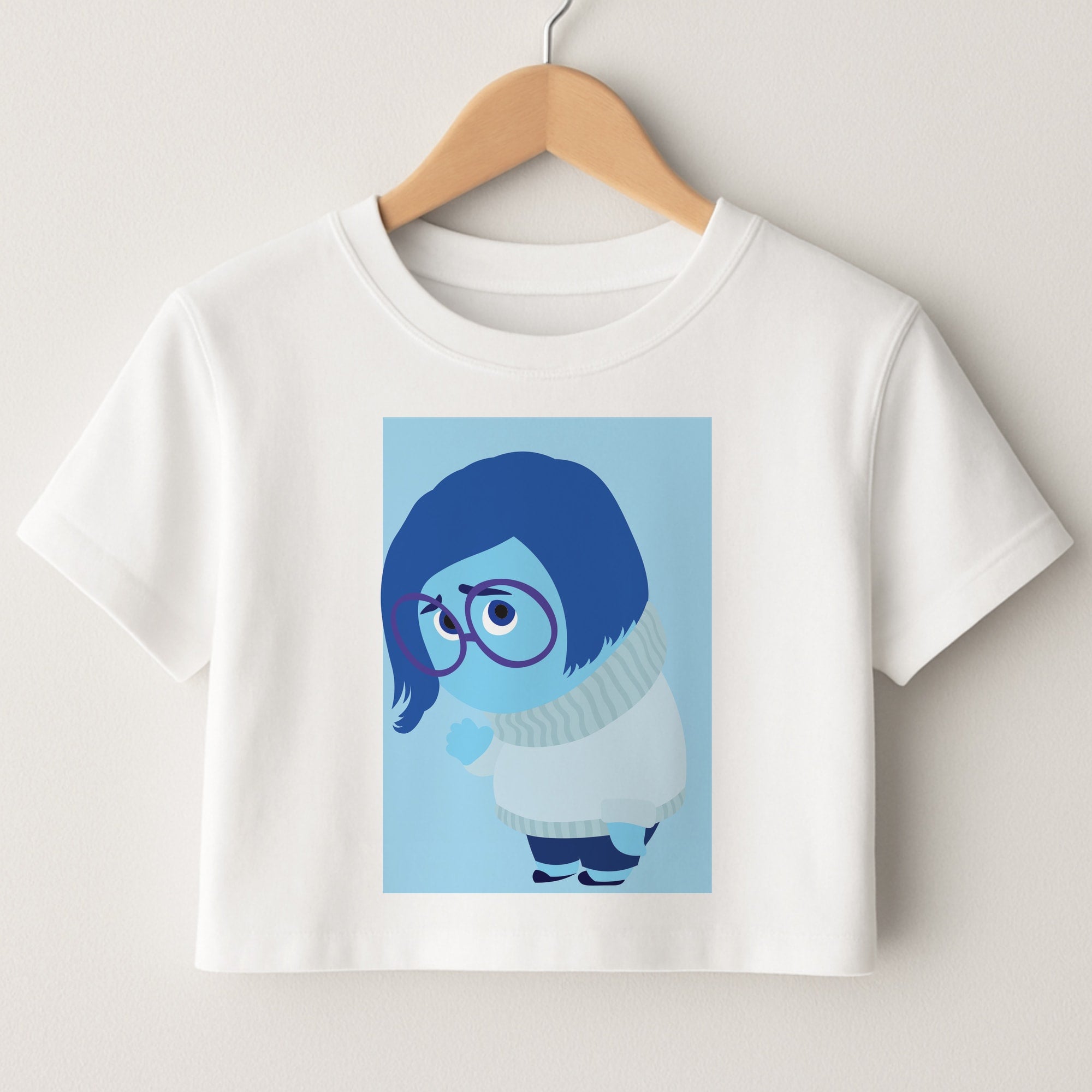 Sadness - Inside Out Crop Top