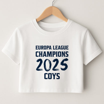 Europa League Winners 2025 - COYS Crop Top