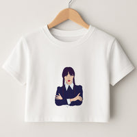 Wednesday Addams Wednesday Crop Top