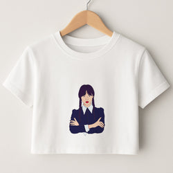 Wednesday Addams Wednesday Crop Top