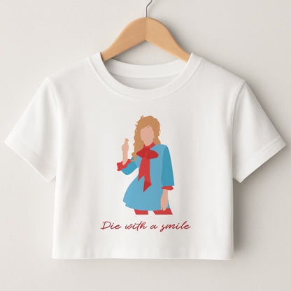 Gaga Die With A Smile Crop Top