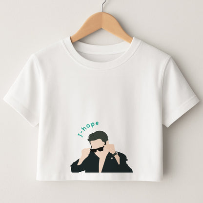 J-Hope Glasses - K Pop Crop Top