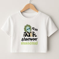 I'm Nightmare Material Crop Top