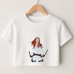 Black Widow Crop Top