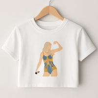 The Man - Taylor Crop Top