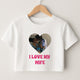 Personalised CouplesCrop Tops