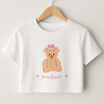 Yeehaw Teddy Bear Crop Top