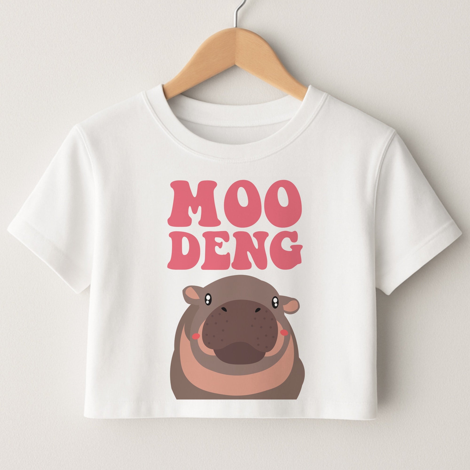 Moo Pink Crop Top