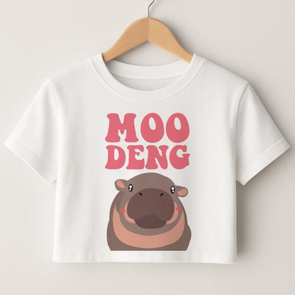 Moo Pink Crop Top