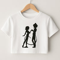 Ladybug And Cat Noir Crop Top