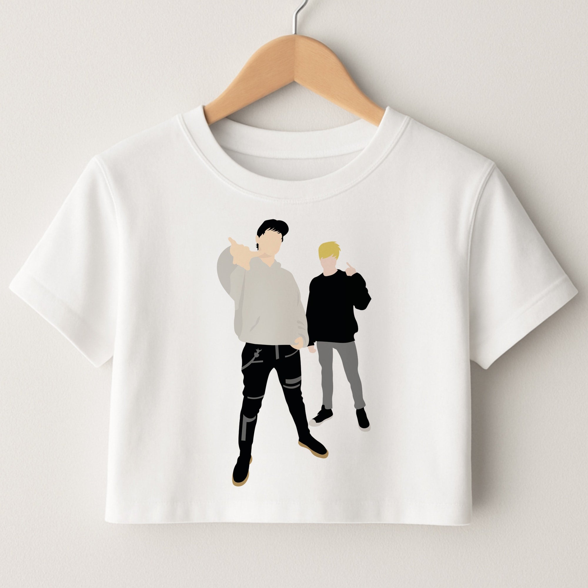 Standing - S & C Crop Top