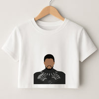 Black Panther Crop Top