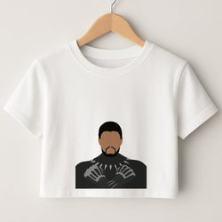 Black Panther Crop Top