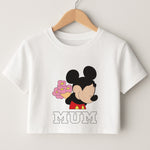 Mouse Mum  Crop Top