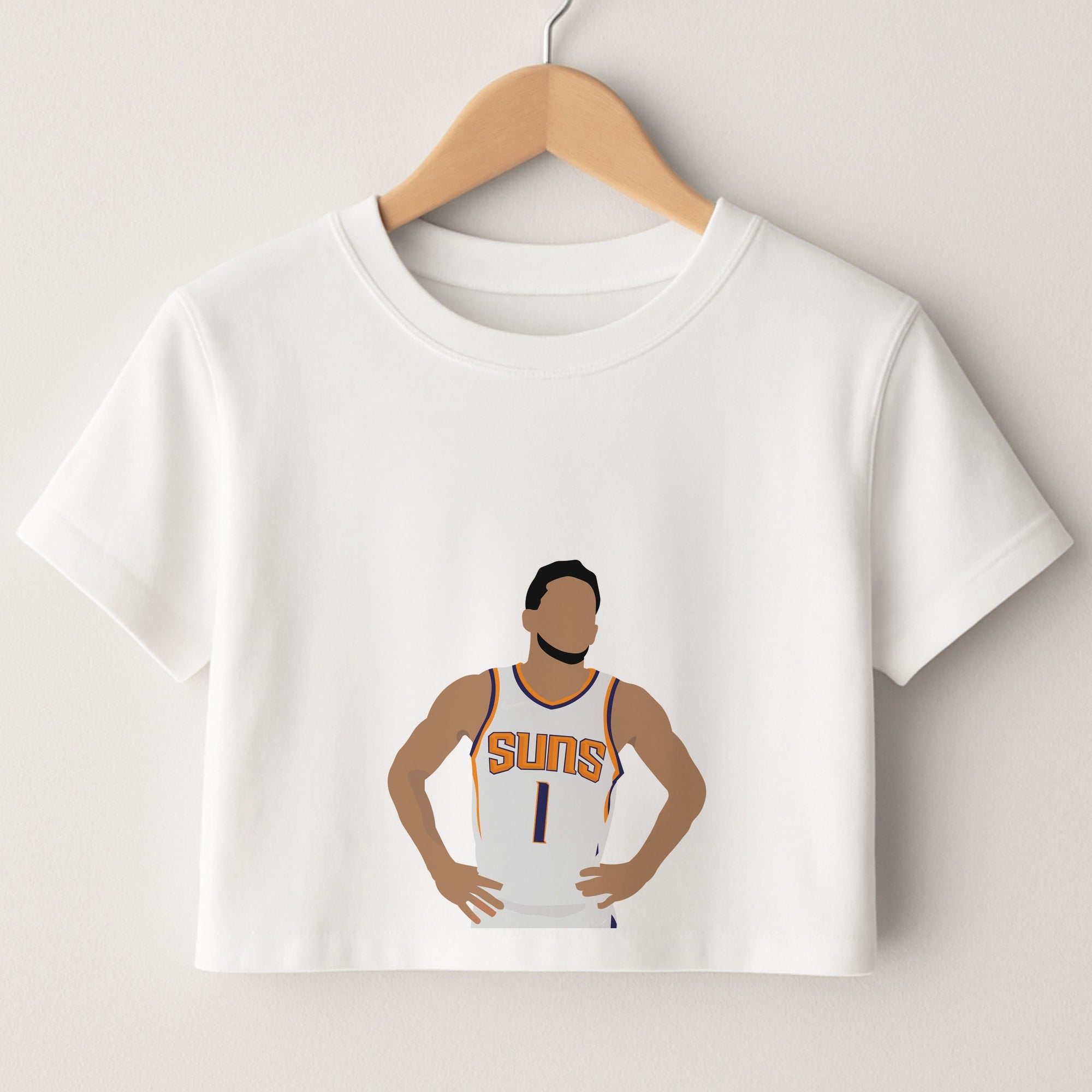 Booker - Basketball Crop Top