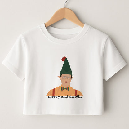 Merry And Dwight Crop Top