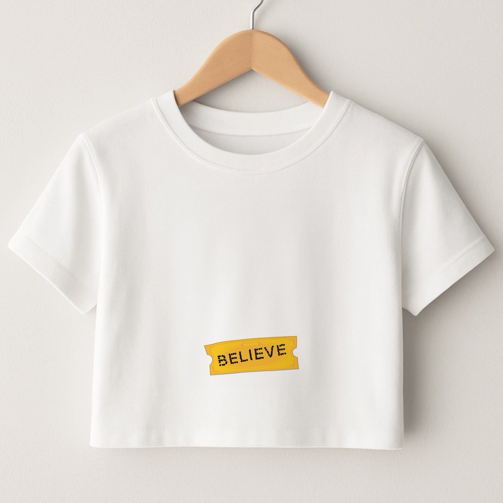 Believe - Polar Christmas Crop Top