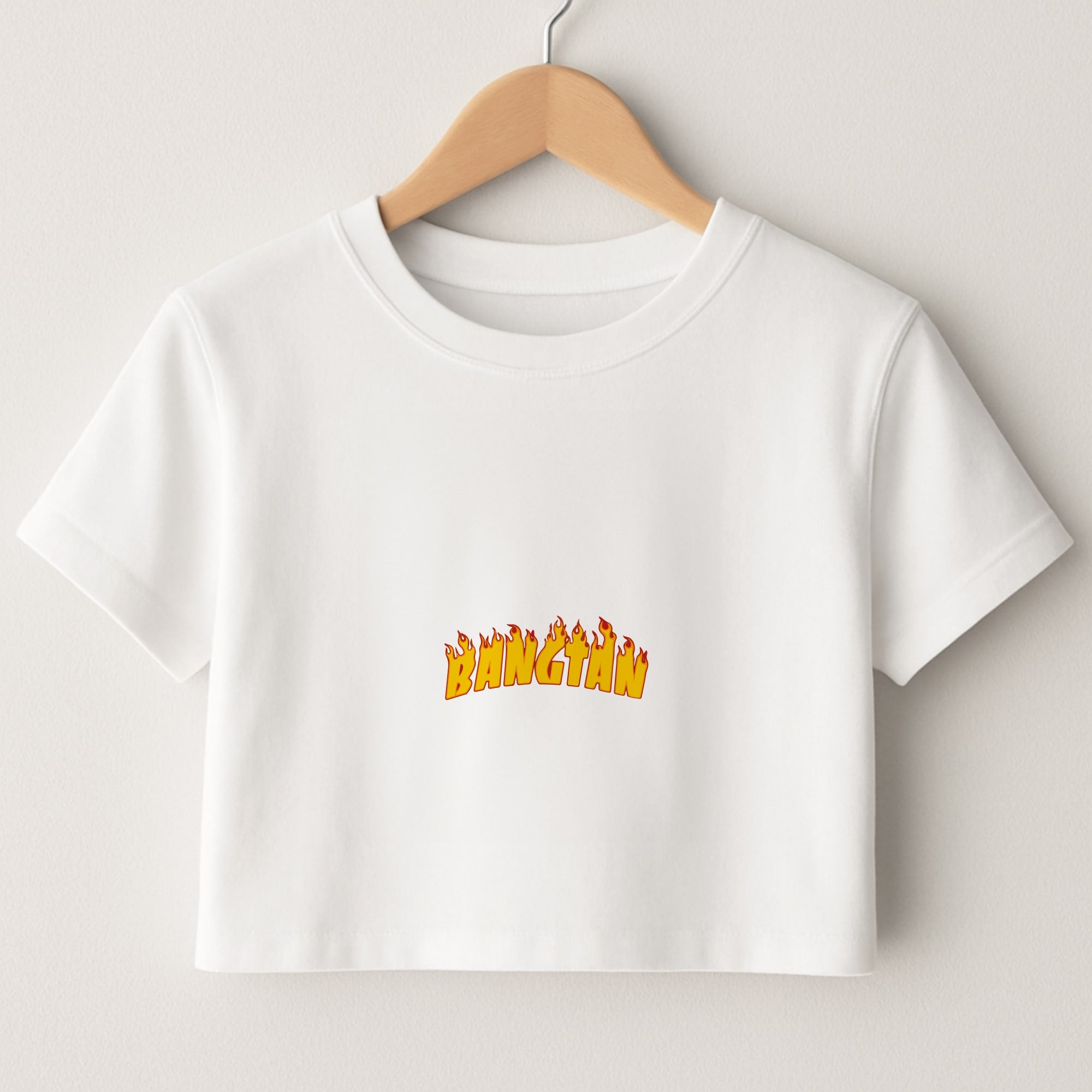 Bangtan Flames - K Pop Crop Top
