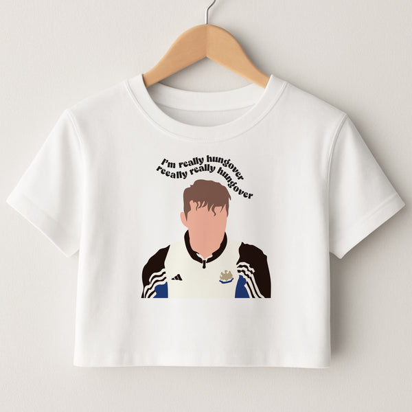 I'm Really Hungover - Fender Crop Top