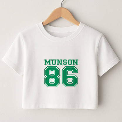 Munson 86 - Green Crop Top