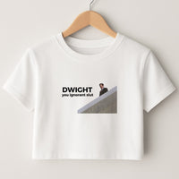 Dwight, You Ignorant Slut Crop Top
