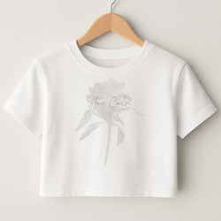 Mauve Stay Calm Crop Top
