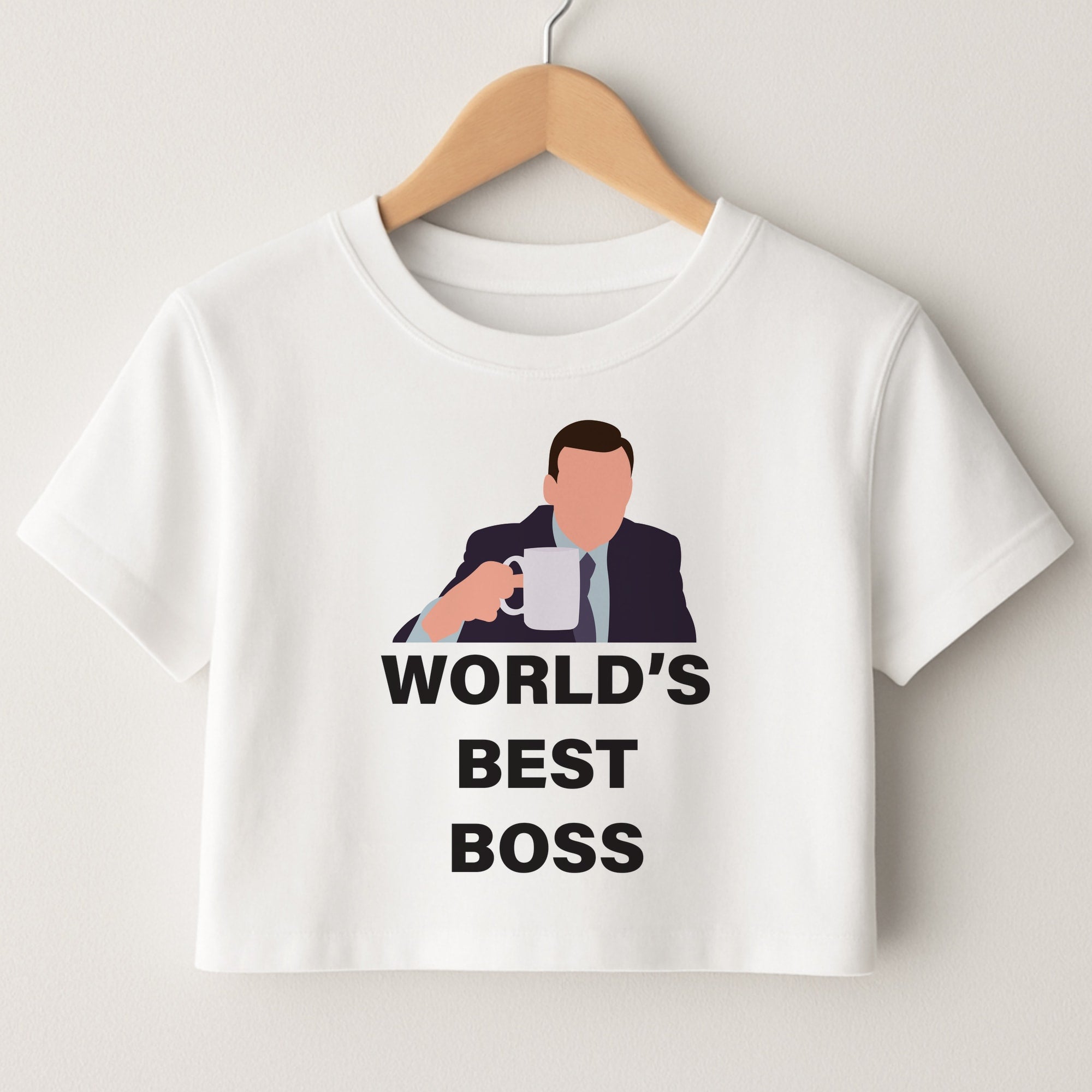 World's Best Boss - The Office Crop Top