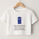 Doctor Who Crop Tops