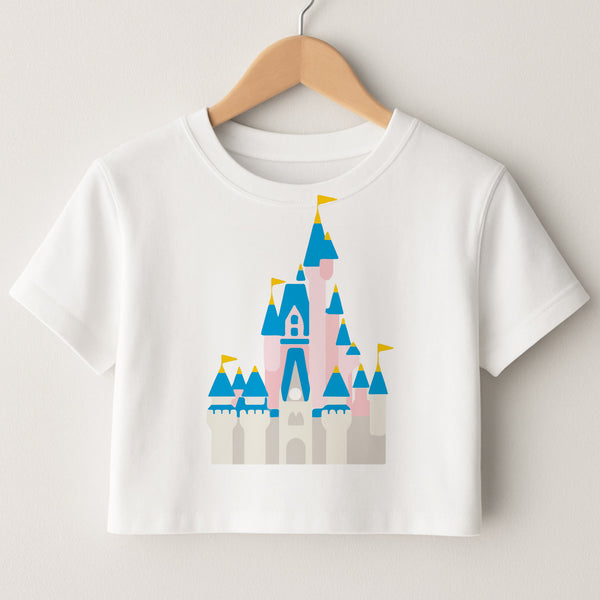 Fairytale Castle Crop Top