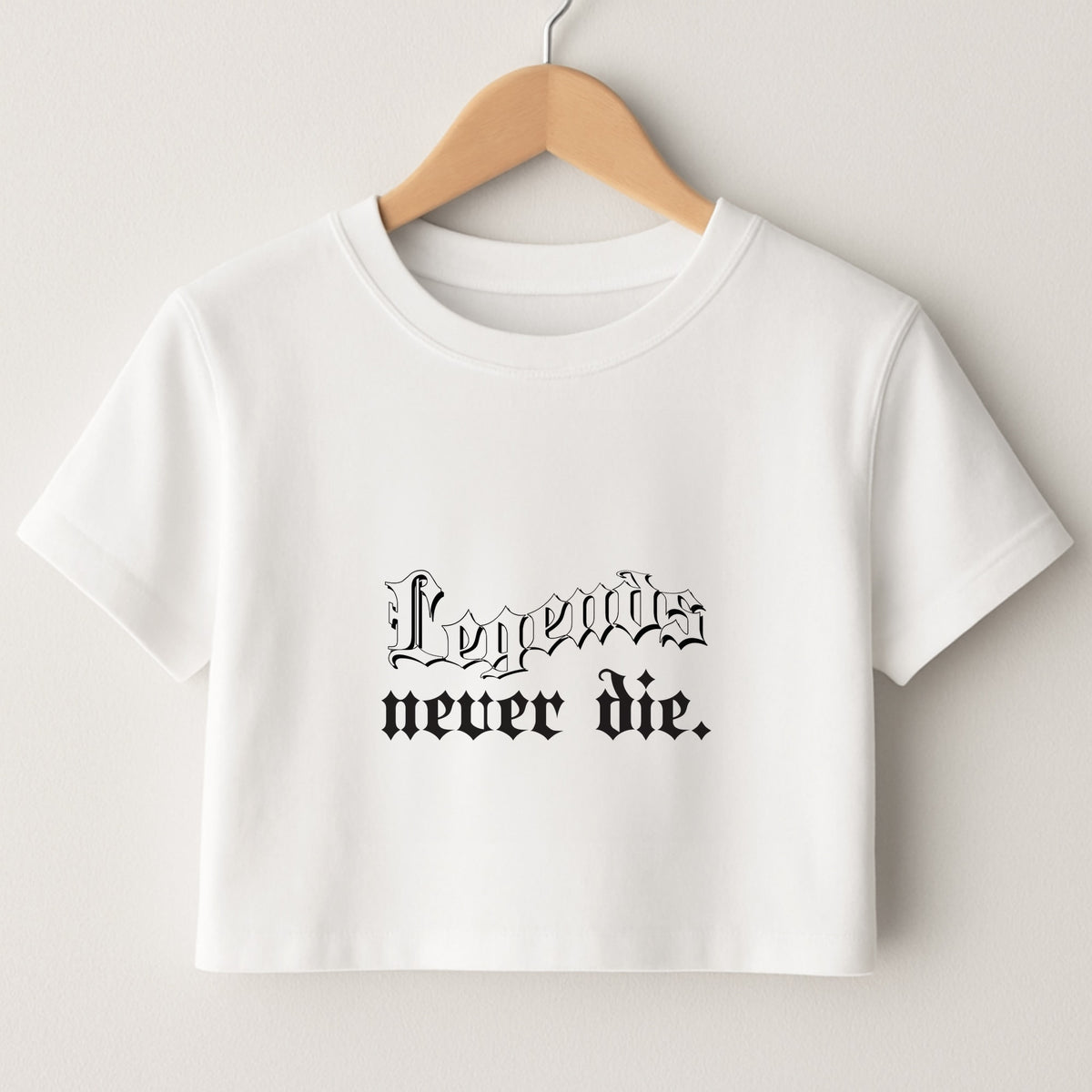 Legends Never Die - Juice Crop Top