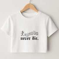 Legends Never Die - Juice Crop Top