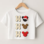 Ho Ho Ho Mickey Crop Top