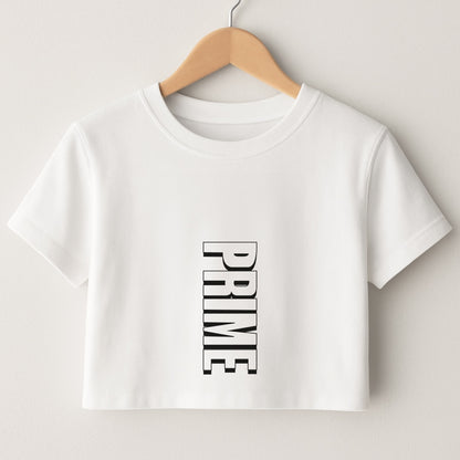 Prime - Red Crop Top
