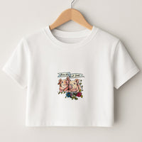 Friends Not Food - Vegan Crop Top
