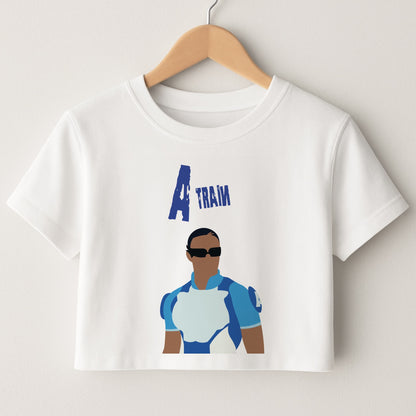 A Train Crop Top