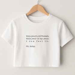 This Year's Different - Eddie Munson Stranger Crop Top
