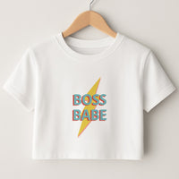 Boss Babe Crop Top
