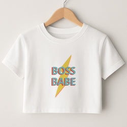 Boss Babe Crop Top
