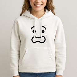 Brick Face Worried Unisex Hooded Sweatshirt
