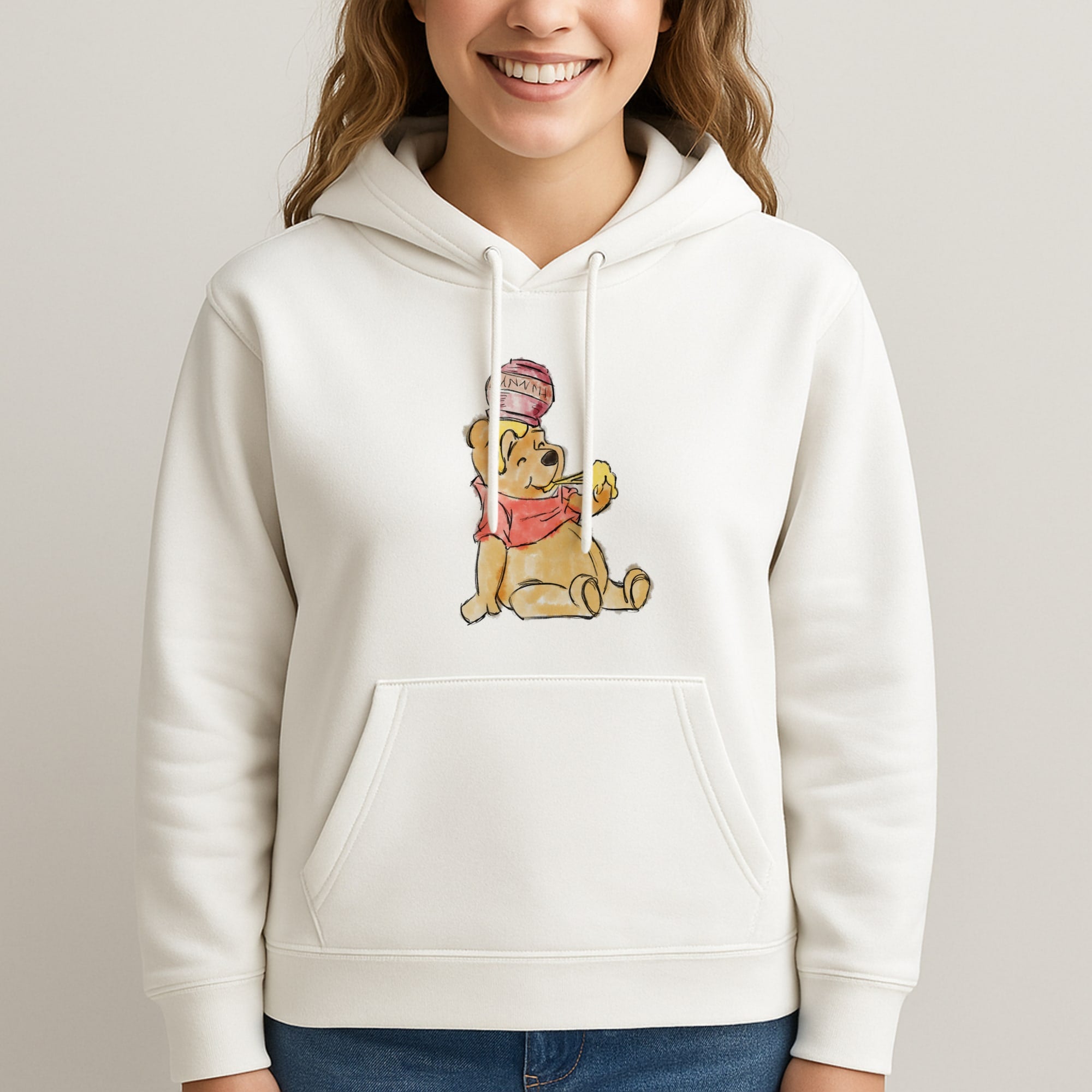 Winnie Sketch Hoodie