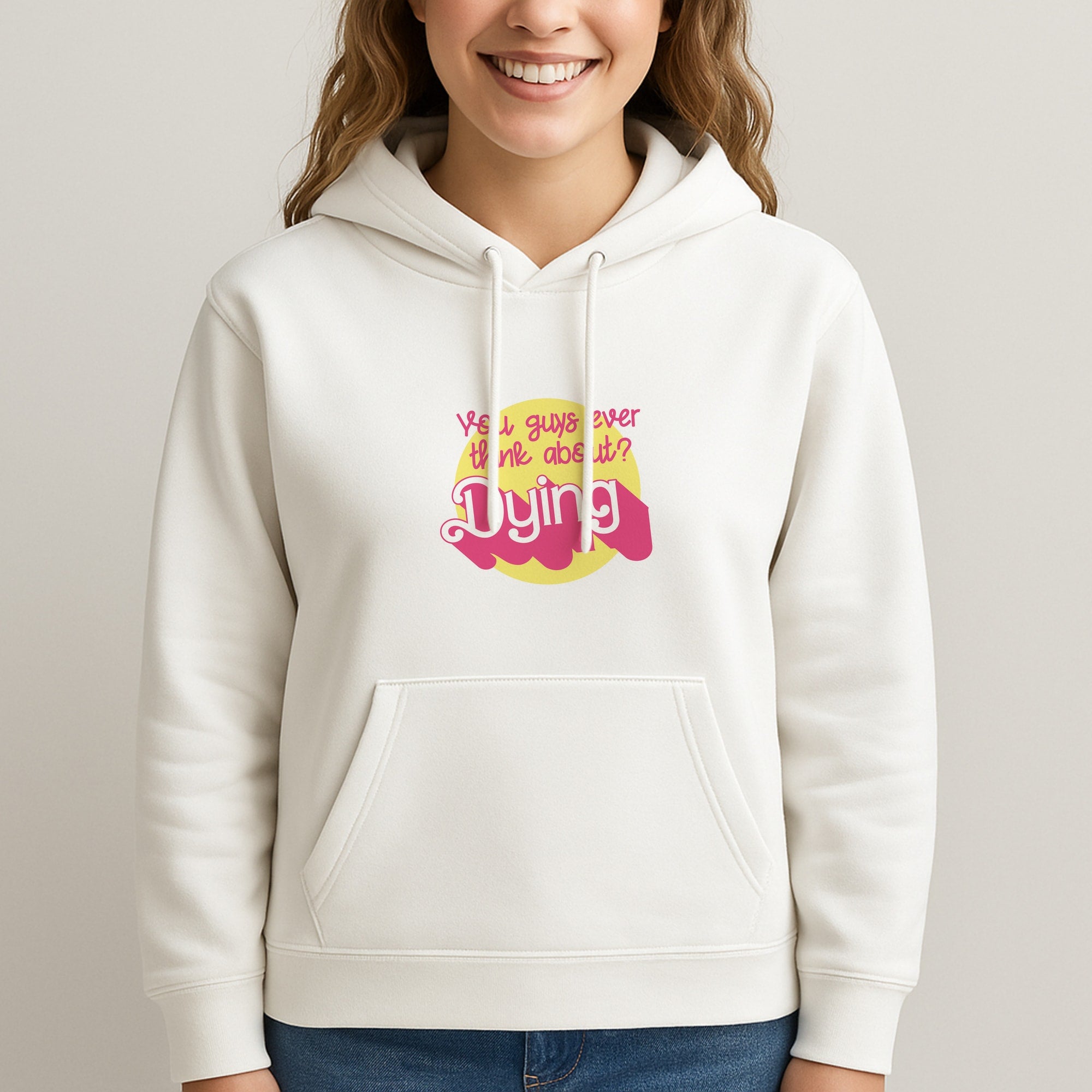Do You Guys Ever Think About Dying? - Margot Unisex Hooded Sweatshirt