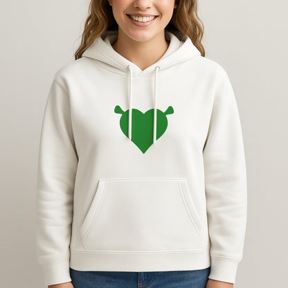Green Ogre Heart Hoodie