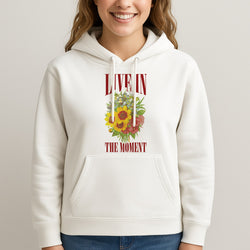 Live In The Moment  Unisex Hooded Sweatshirt