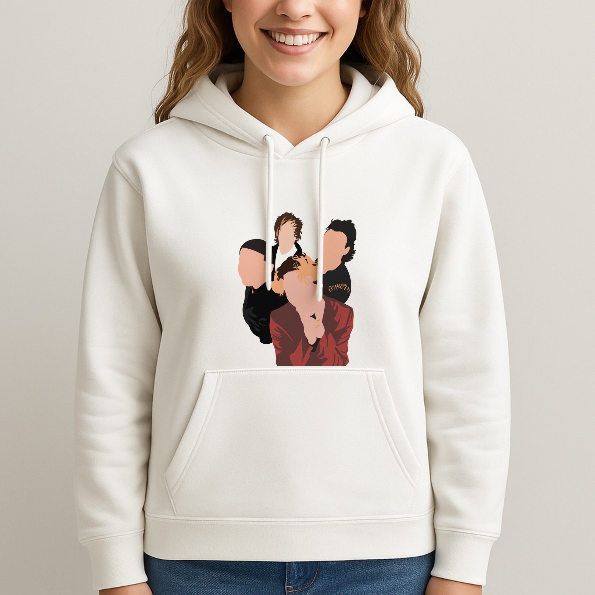 Group Photo Unisex Hooded Sweatshirt